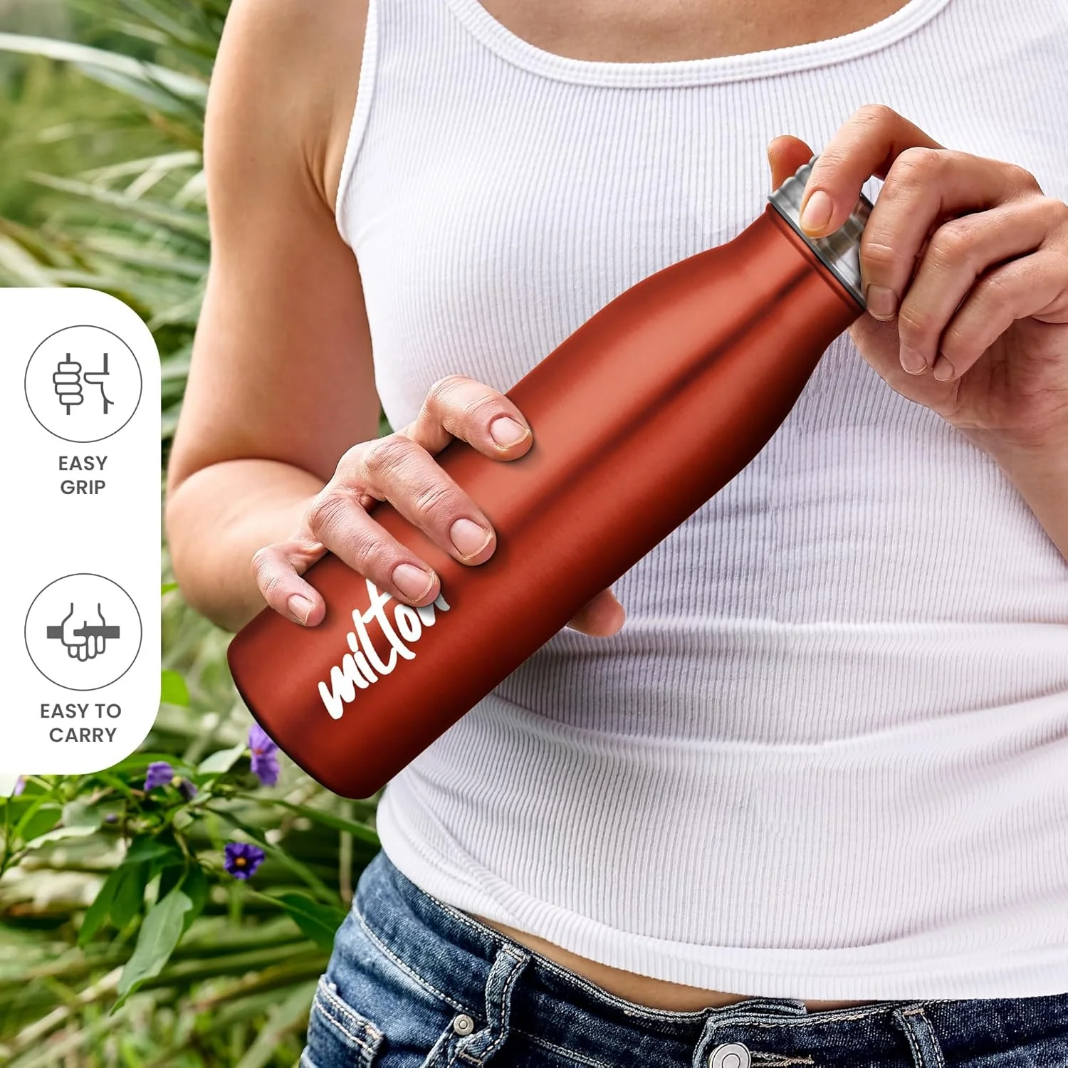Breeze Stainless Steel Bottle (Milton) - CL Sale - Image 5