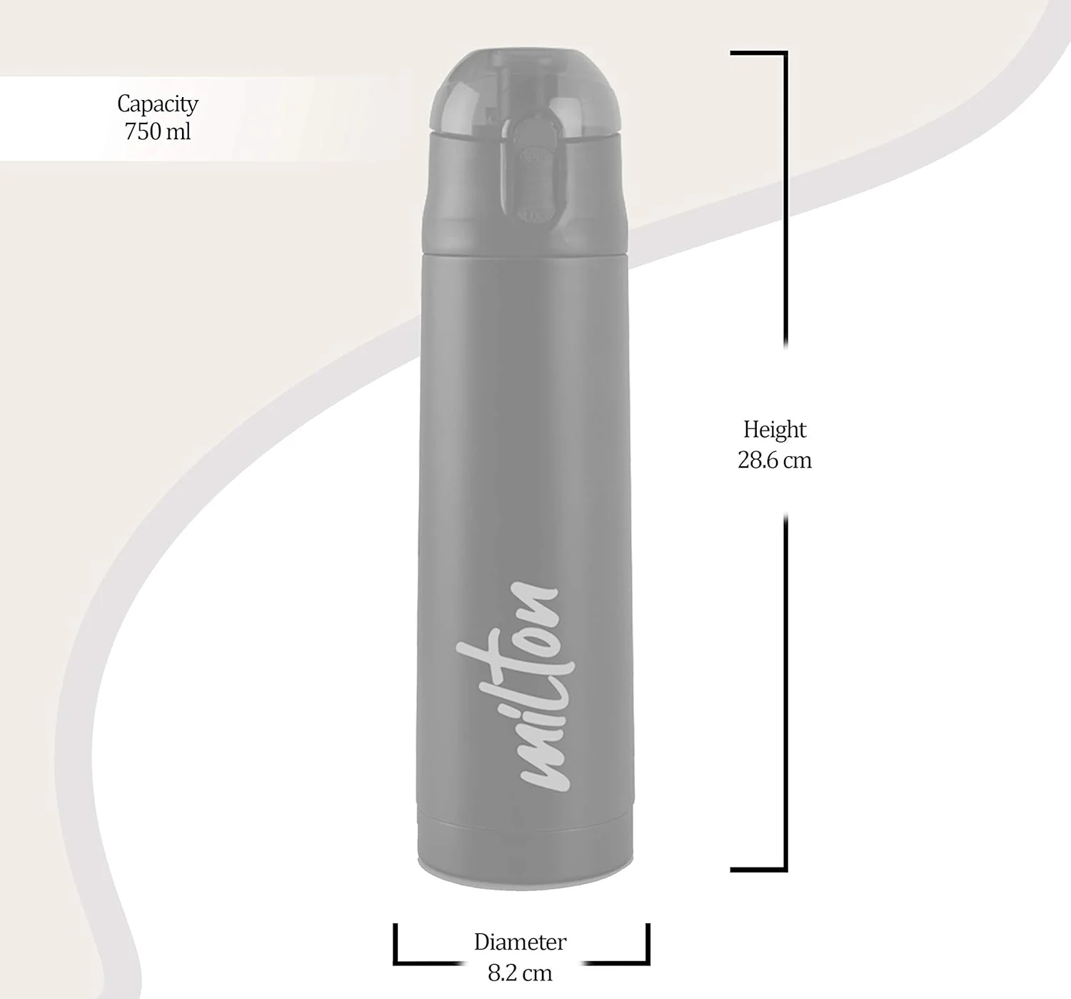 Crown Thermosteel Bottle (Milton) - CL Sale - Image 6