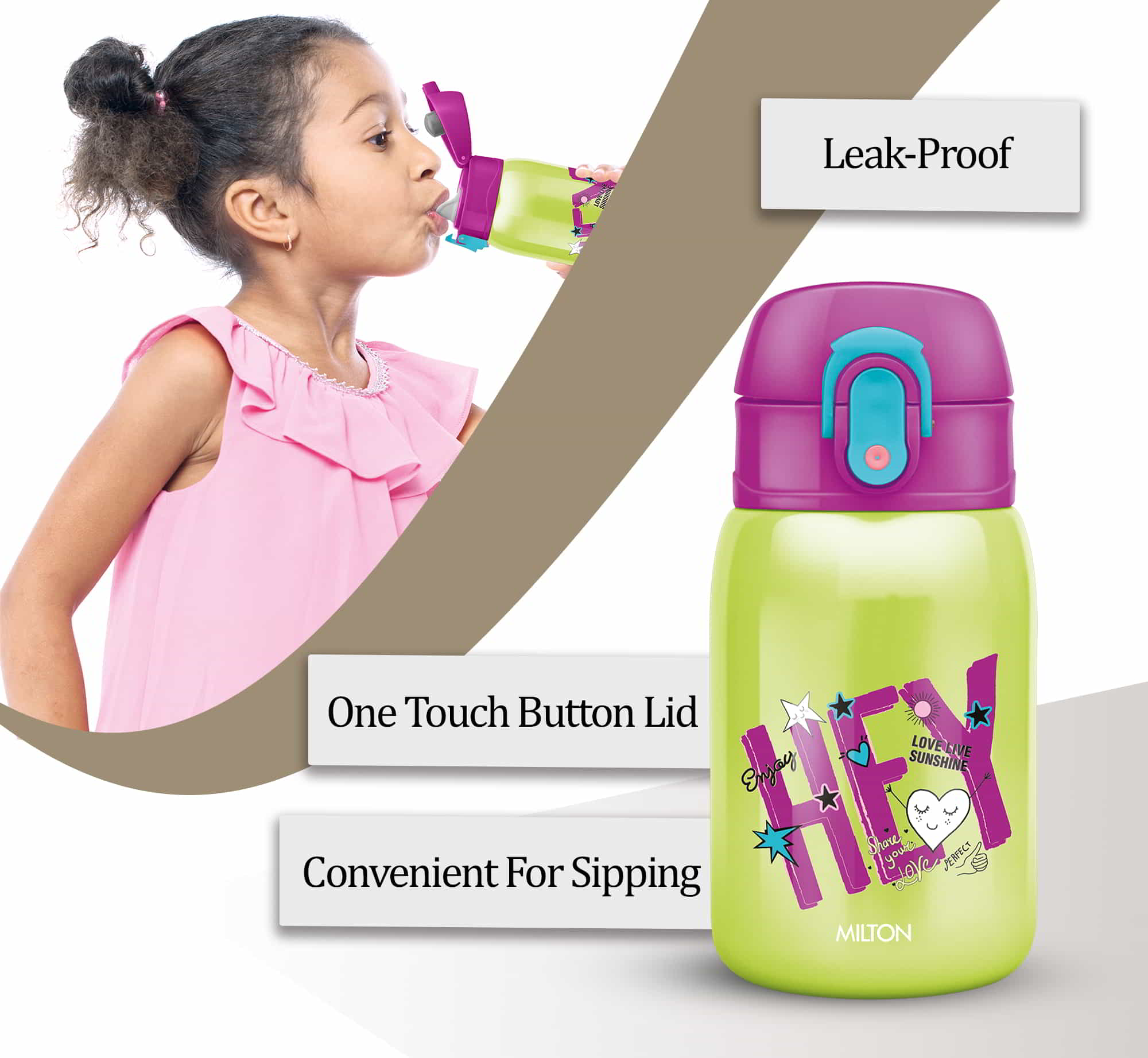 Jolly Leakproof Vacuum Insulated Kids Bottle - CL Sale - Image 3