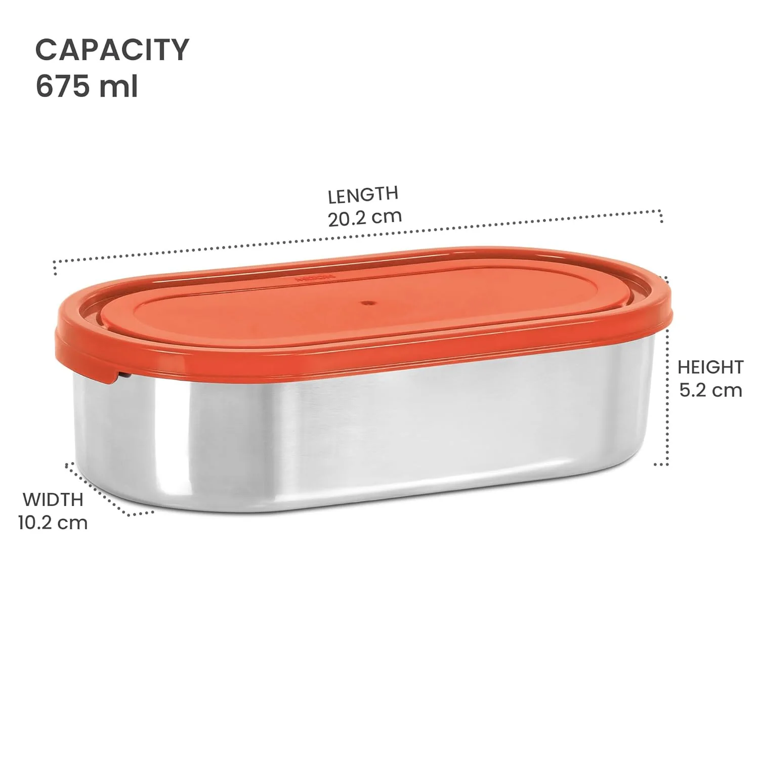 Steel Slider Stainless Steel Container (Milton) - CL Sale - Image 3