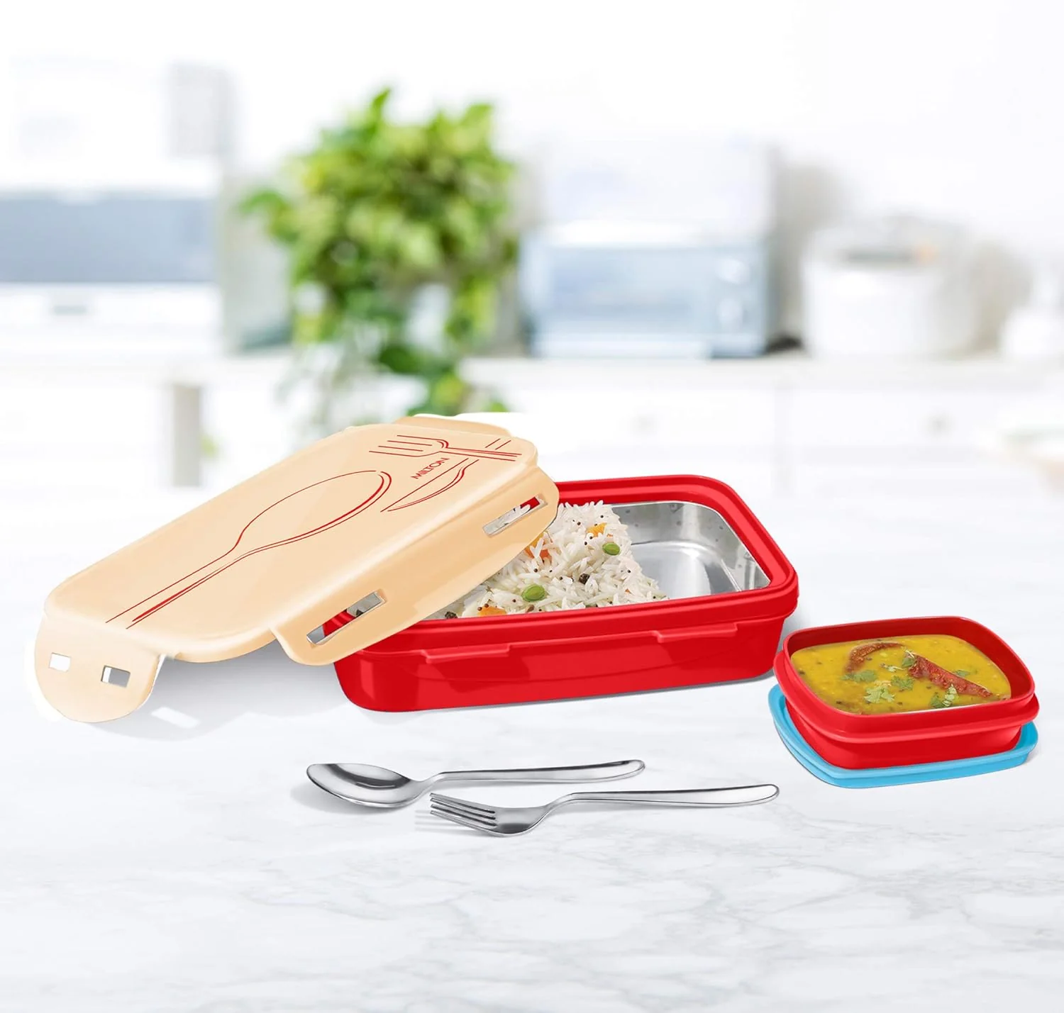 Steely Deluxe Insulated Lunchbox (Milton) - CL Sale - Image 3