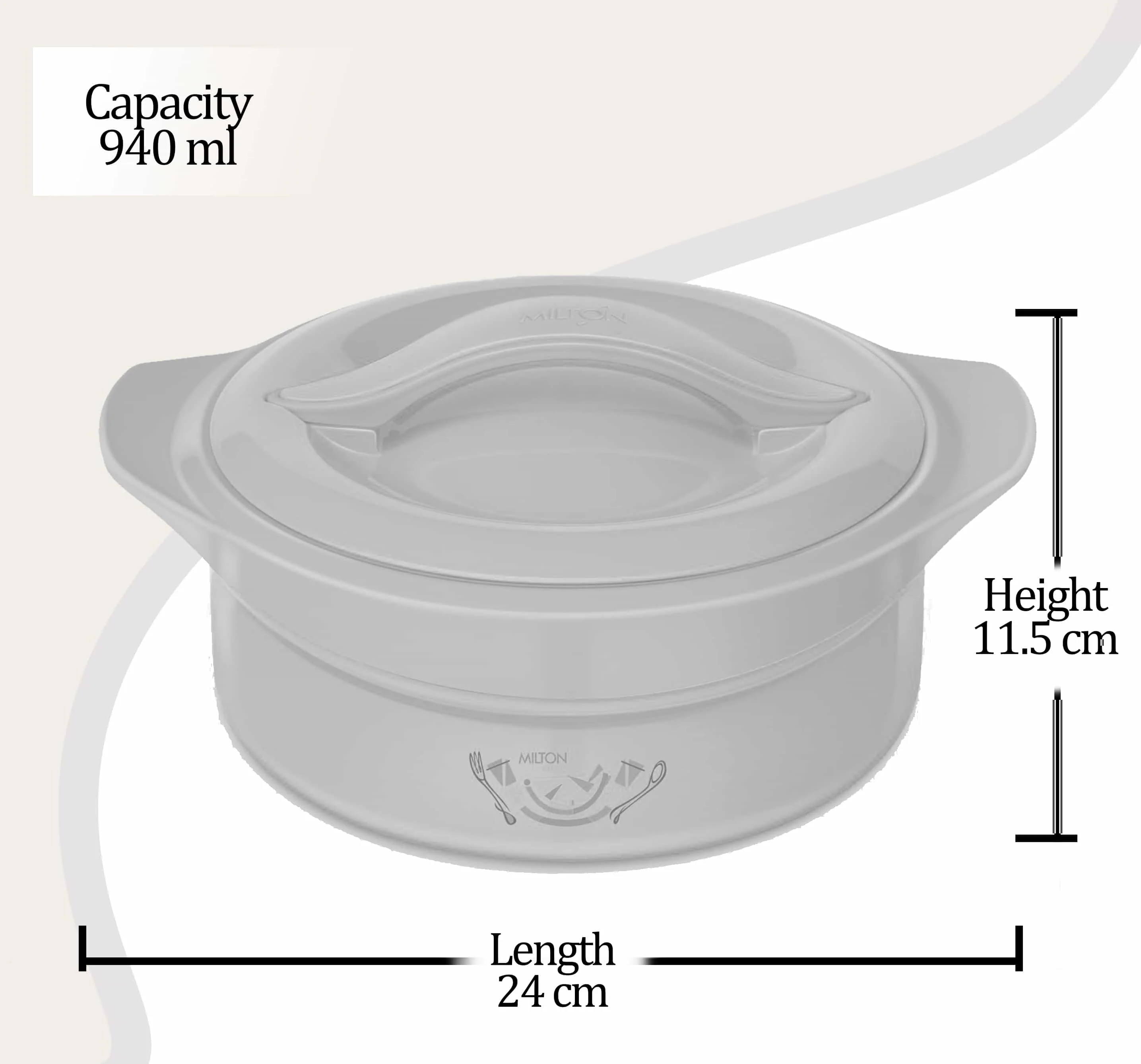 Zenith Insulated Casserole (Milton) - CL Sale - Image 4